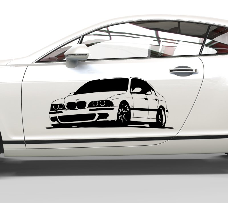 13062 BMW M5 E39 Aufkleber